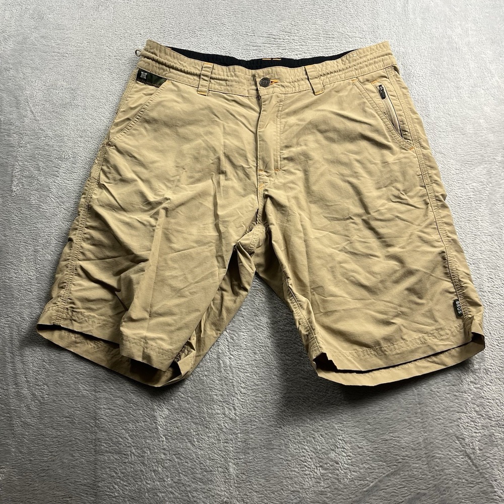 Howler Brothers Shorts Men 32 Horizon 2.0 Hybrid Isotaupe 9.5" Outdoors Ripstop